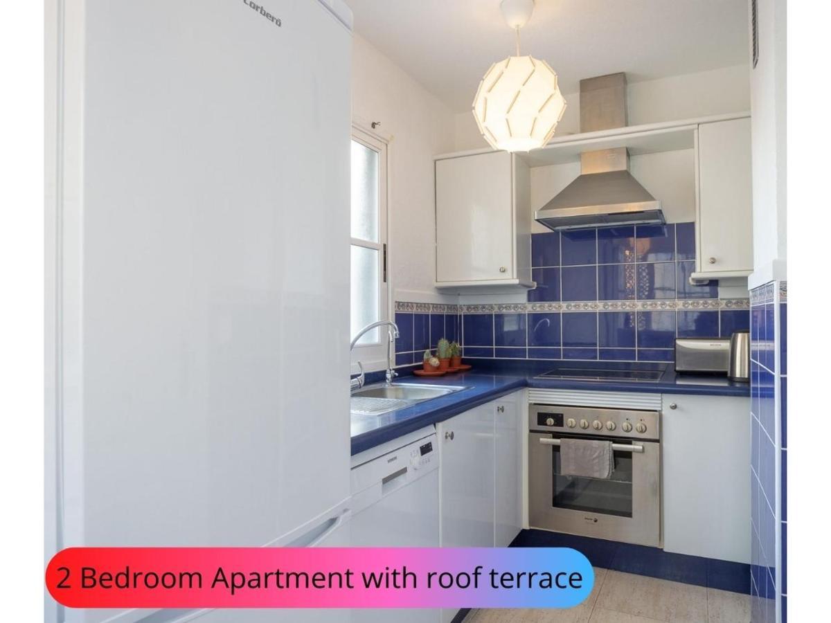 Desirable Rooftop Terrace , 2 Bedroom Apartment With Wifi In Costa Adeje カジャオ・サルバヘ エクステリア 写真