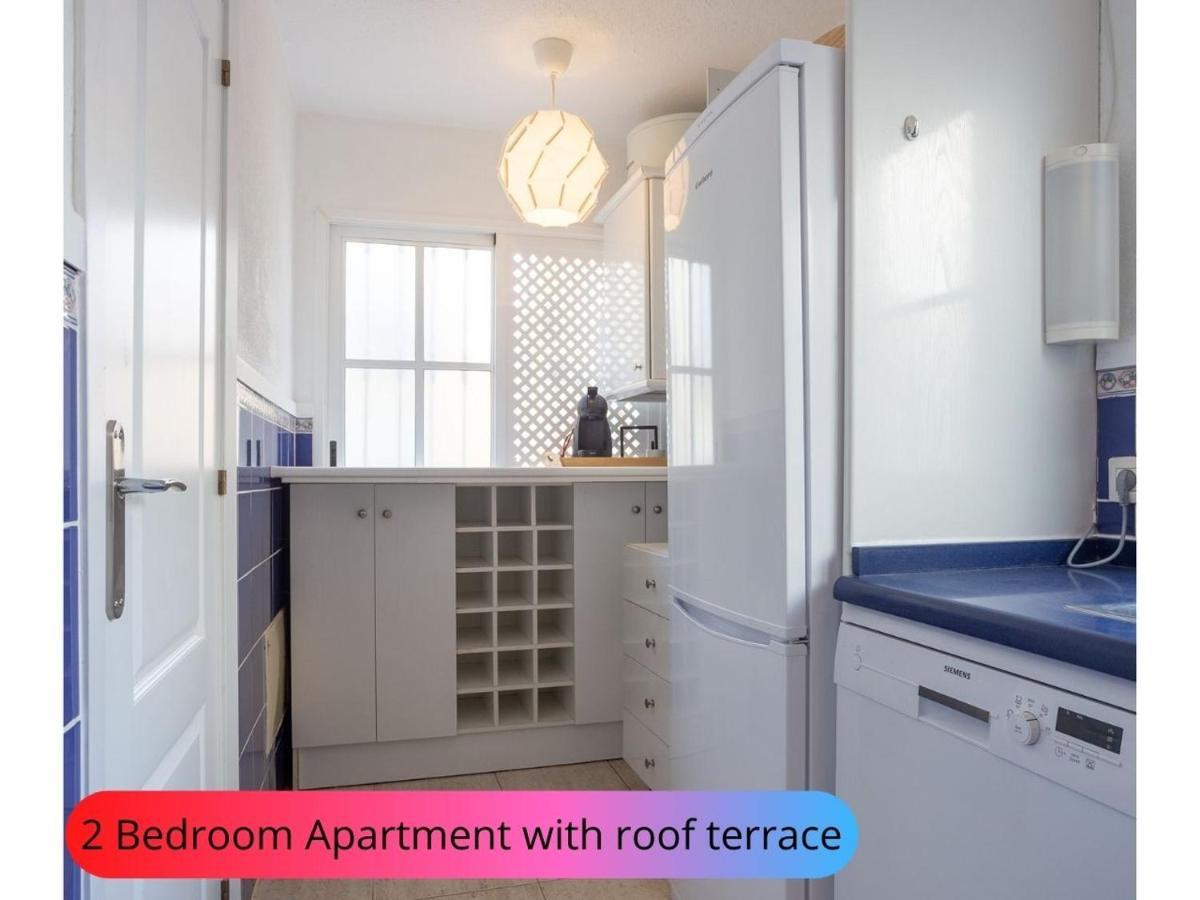Desirable Rooftop Terrace , 2 Bedroom Apartment With Wifi In Costa Adeje カジャオ・サルバヘ エクステリア 写真