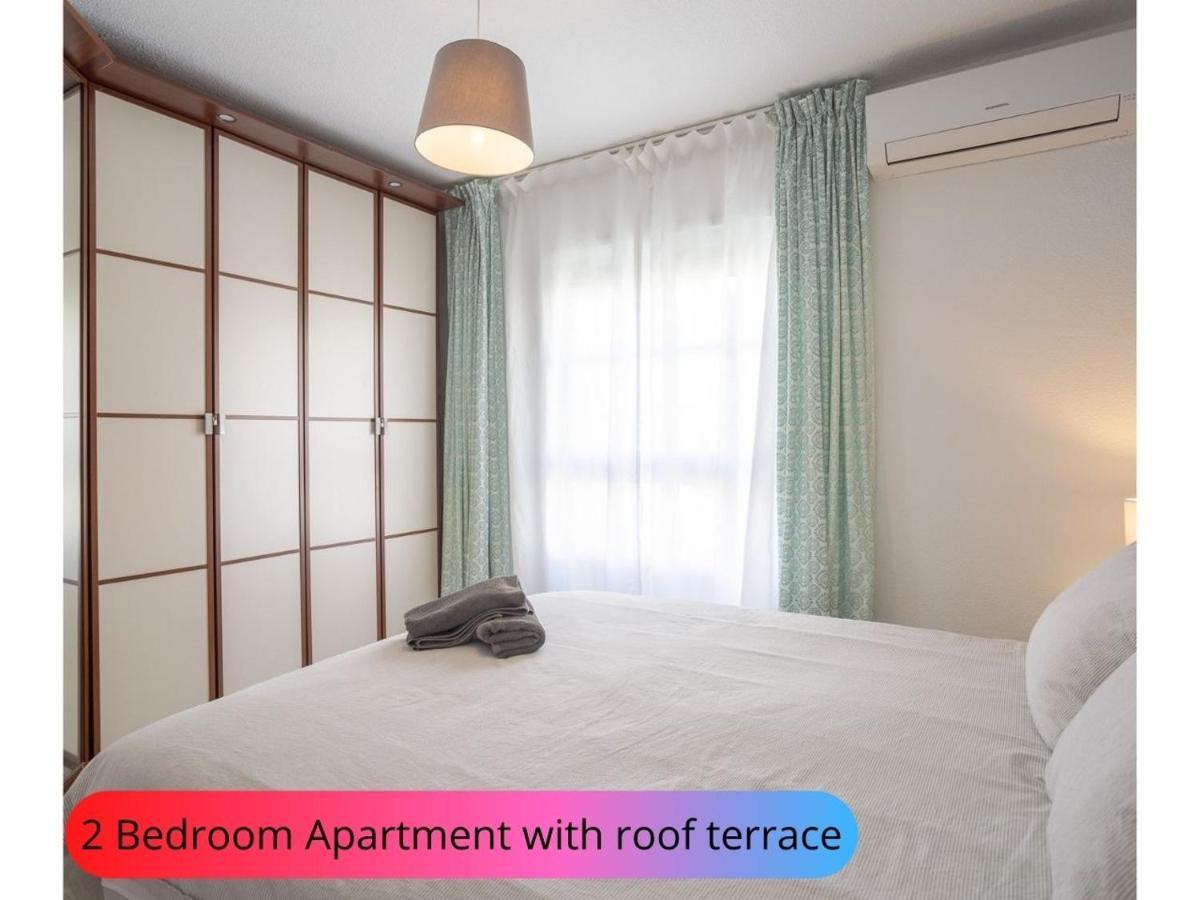 Desirable Rooftop Terrace , 2 Bedroom Apartment With Wifi In Costa Adeje カジャオ・サルバヘ エクステリア 写真