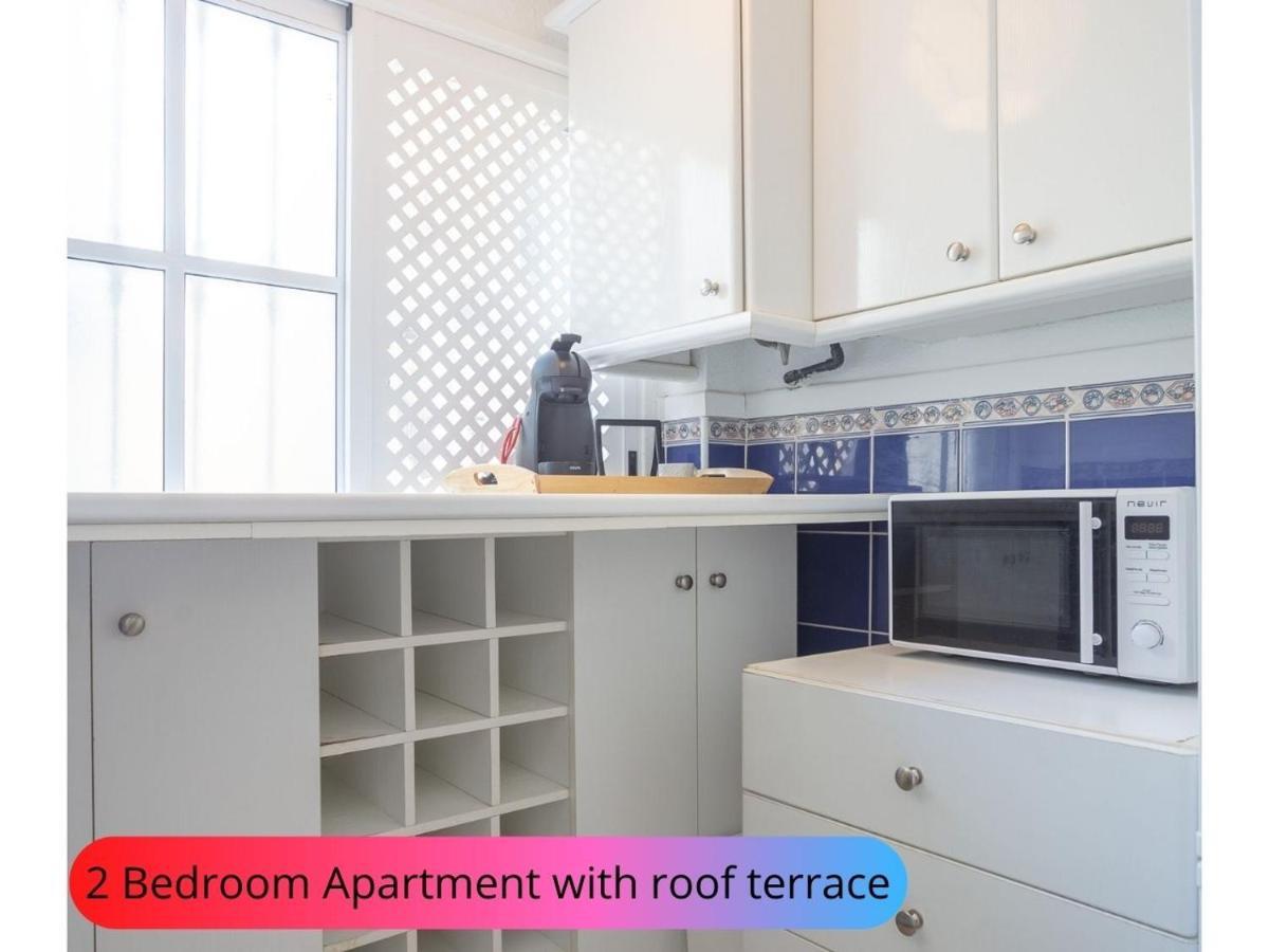 Desirable Rooftop Terrace , 2 Bedroom Apartment With Wifi In Costa Adeje カジャオ・サルバヘ エクステリア 写真